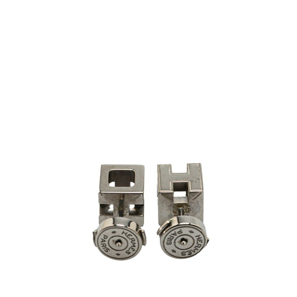Earrings Silver-Tone Metal