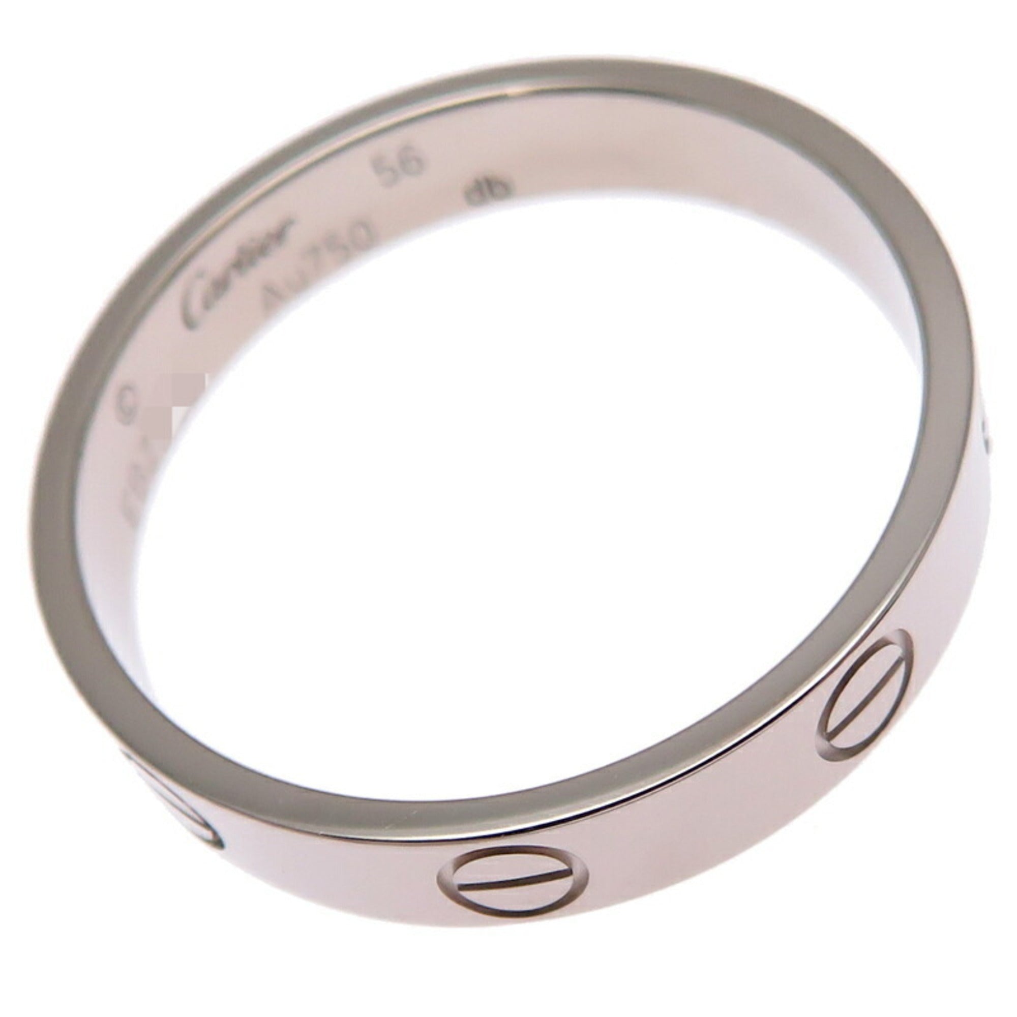 Love Ring 18K White Gold Mini