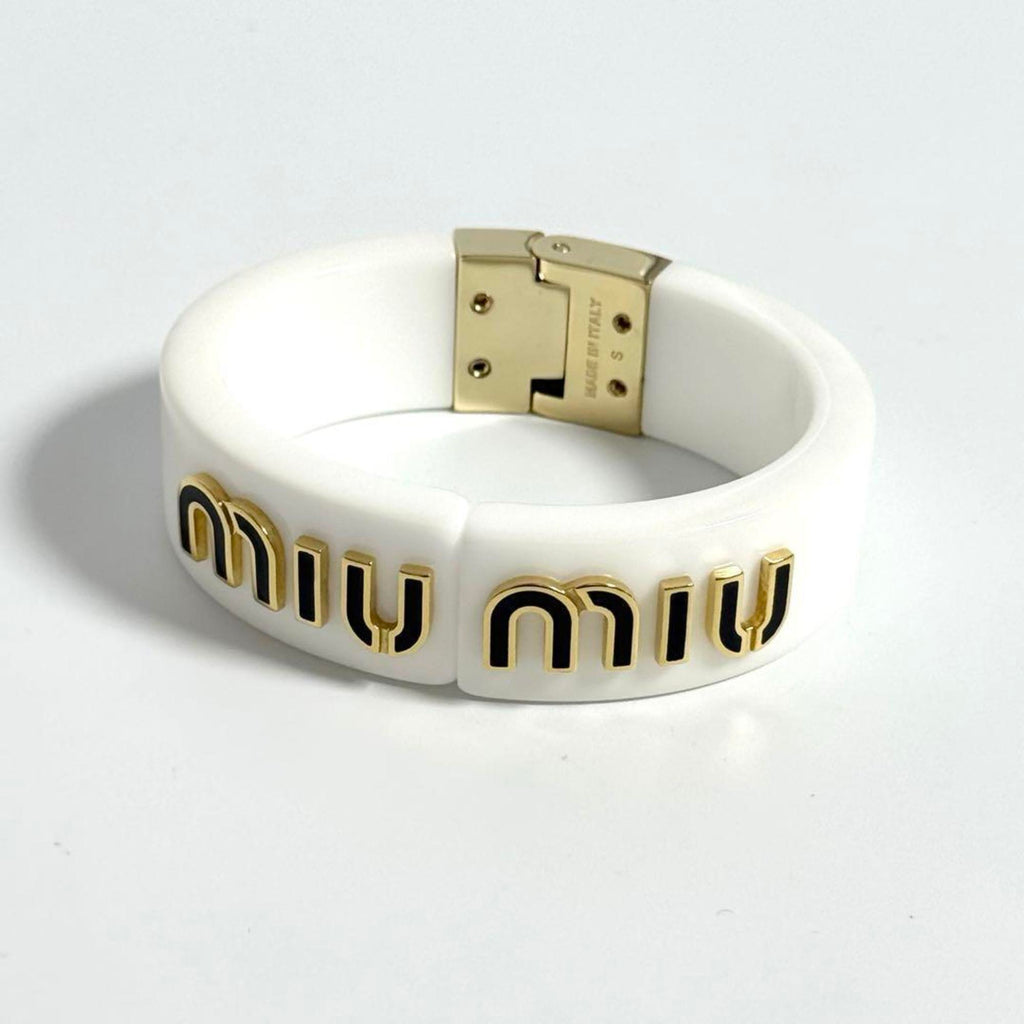 Plexiglass Bangle Bracelet Metal