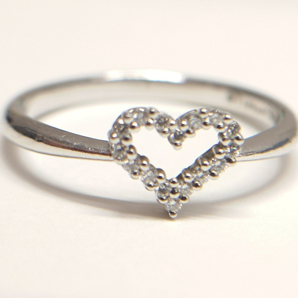 Heart Ring Platinum