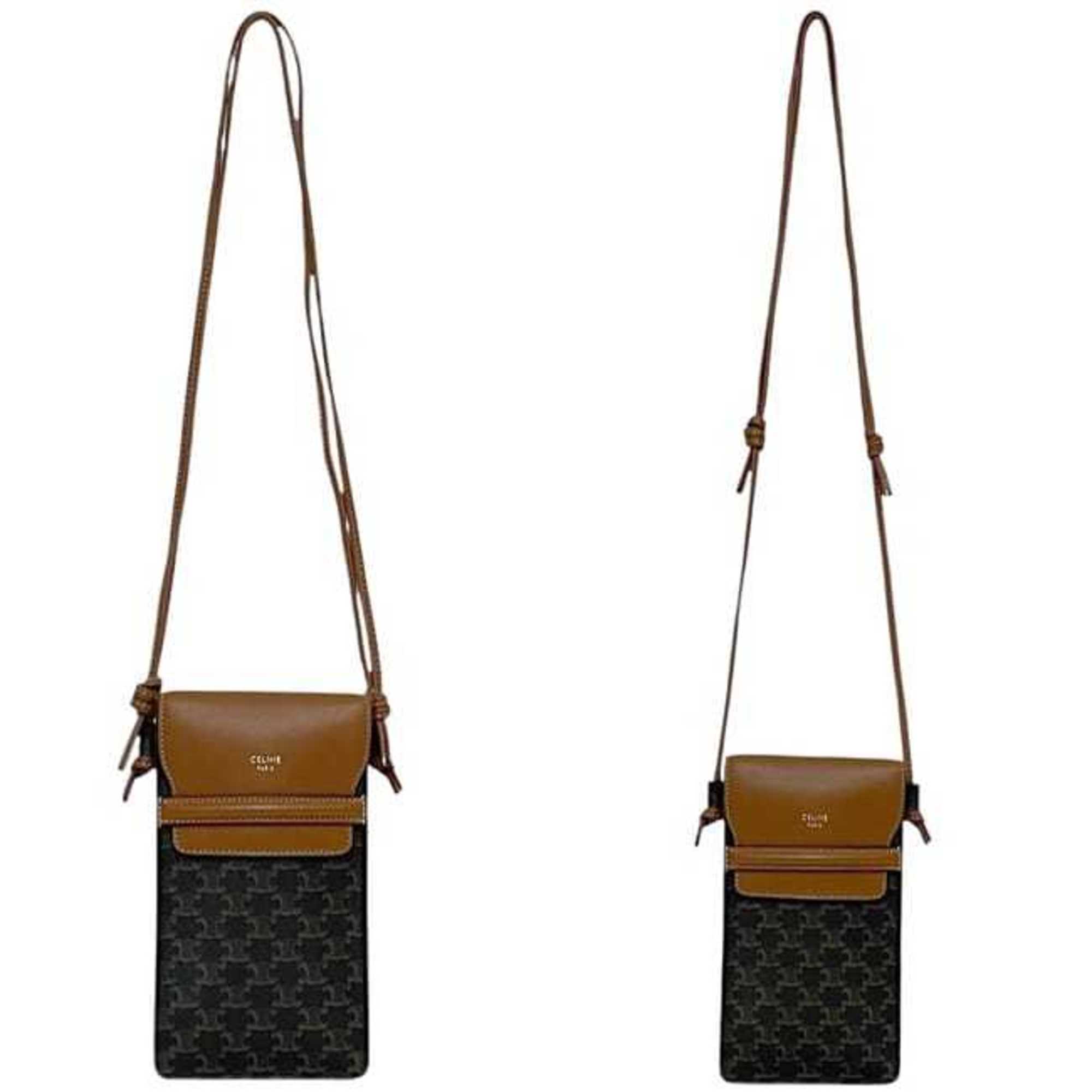 Messenger Bag Triomphe Coated Canvas Medium