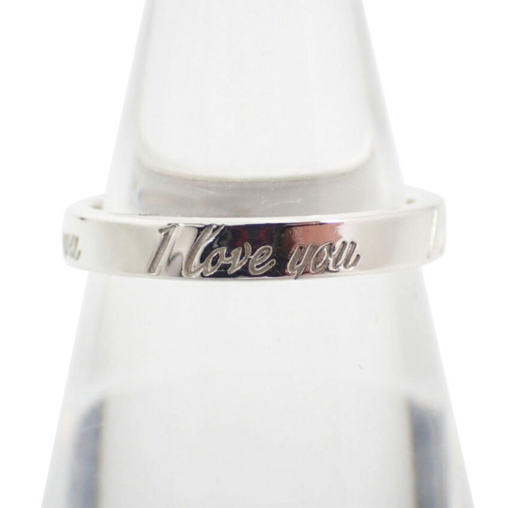I Love You Narrow Ring Sterling Silver