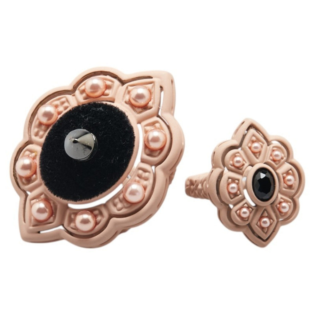 Ring Artificial Pearl And Plastic