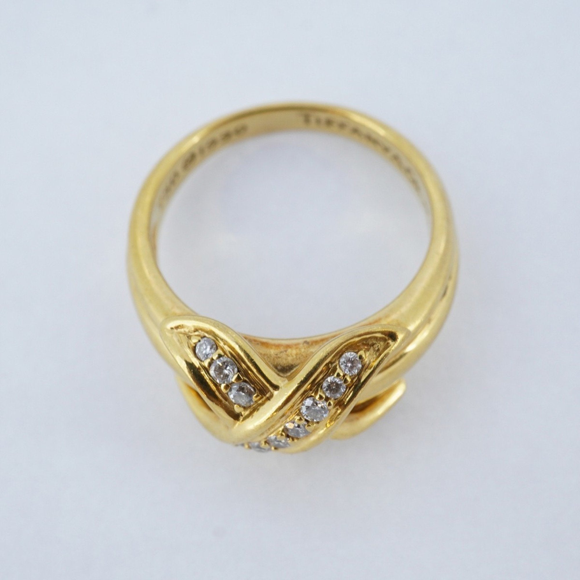 Ring 18K Yellow Gold with Diamond