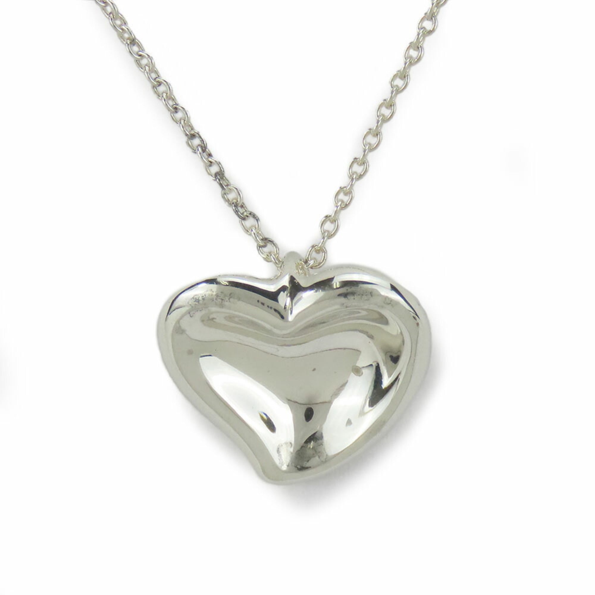 Pendant Necklace Sterling Silver Full Heart Elsa Perutti