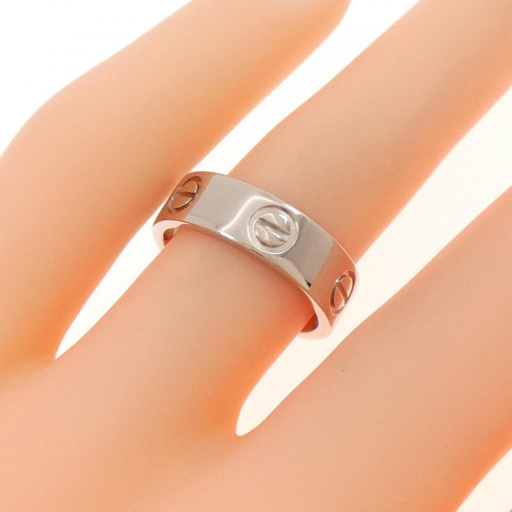 Love Ring 18K White Gold