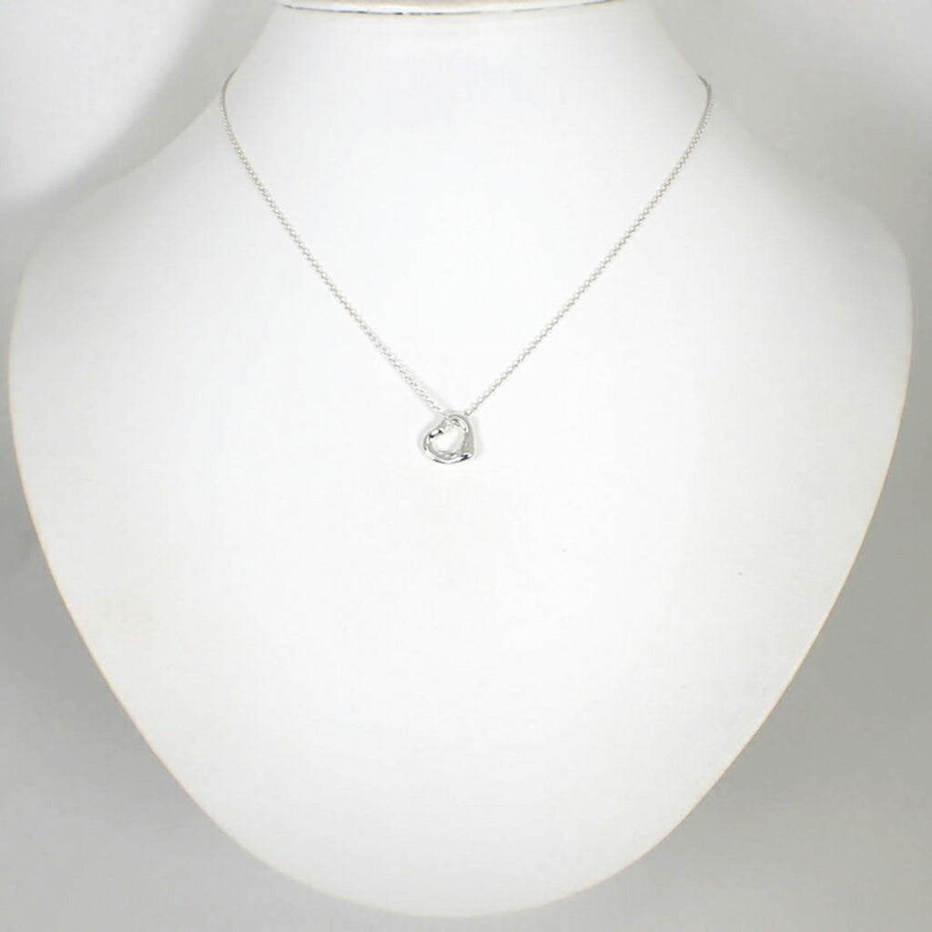 Elsa Peretti Pendant Necklace Sterling Silver 11.2mm