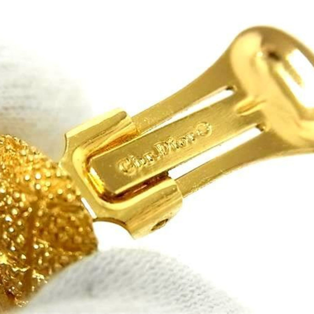 Clip-On Earrings Clip-On Gold-Tone Metal