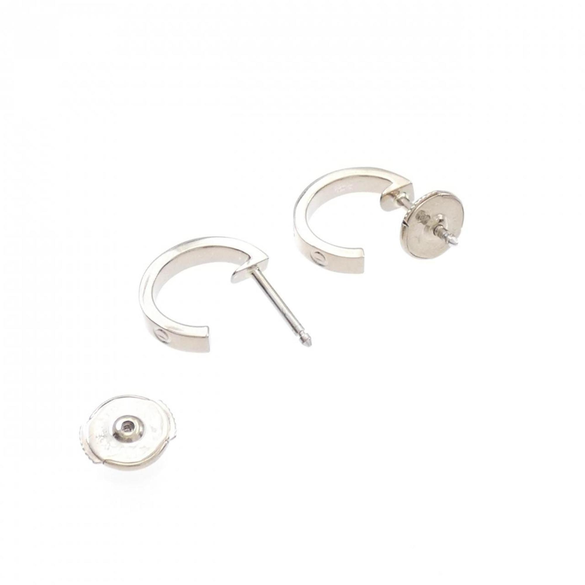Earrings 18K White Gold