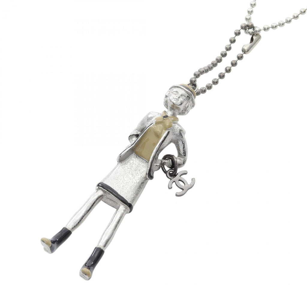 Mademoiselle Pendant Necklace Metal