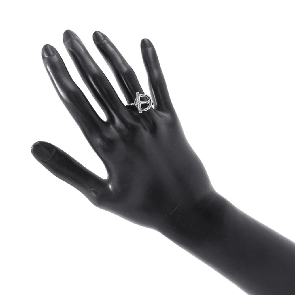 Echappé Ring 18K White Gold with Diamond Mini
