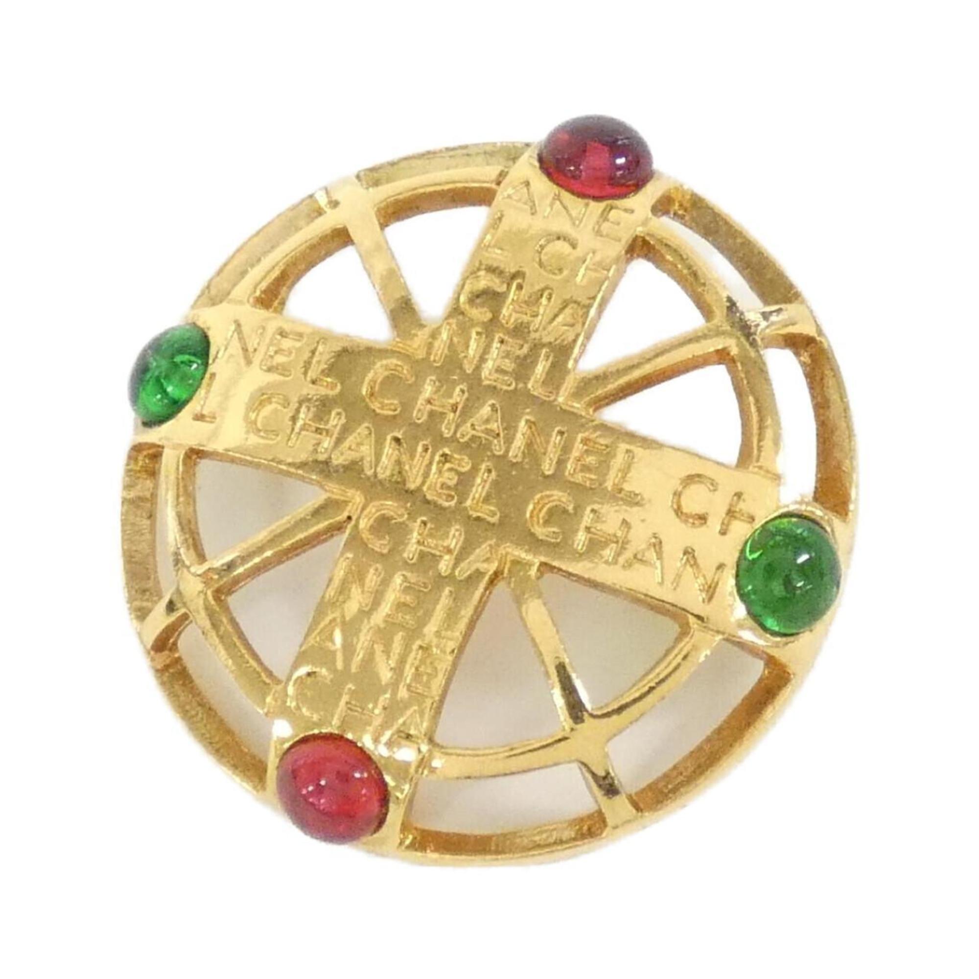 Brooch Gold-Tone Metal