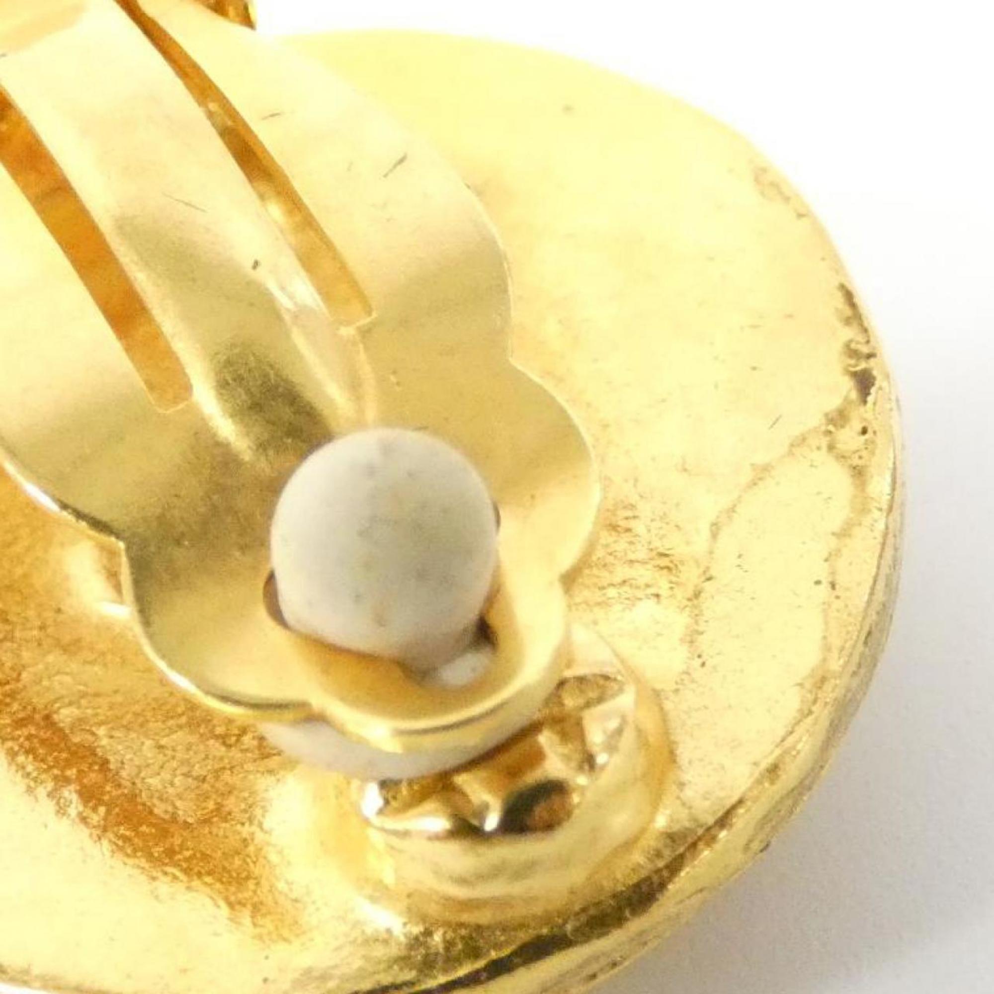 Earrings Gold-Tone Metal