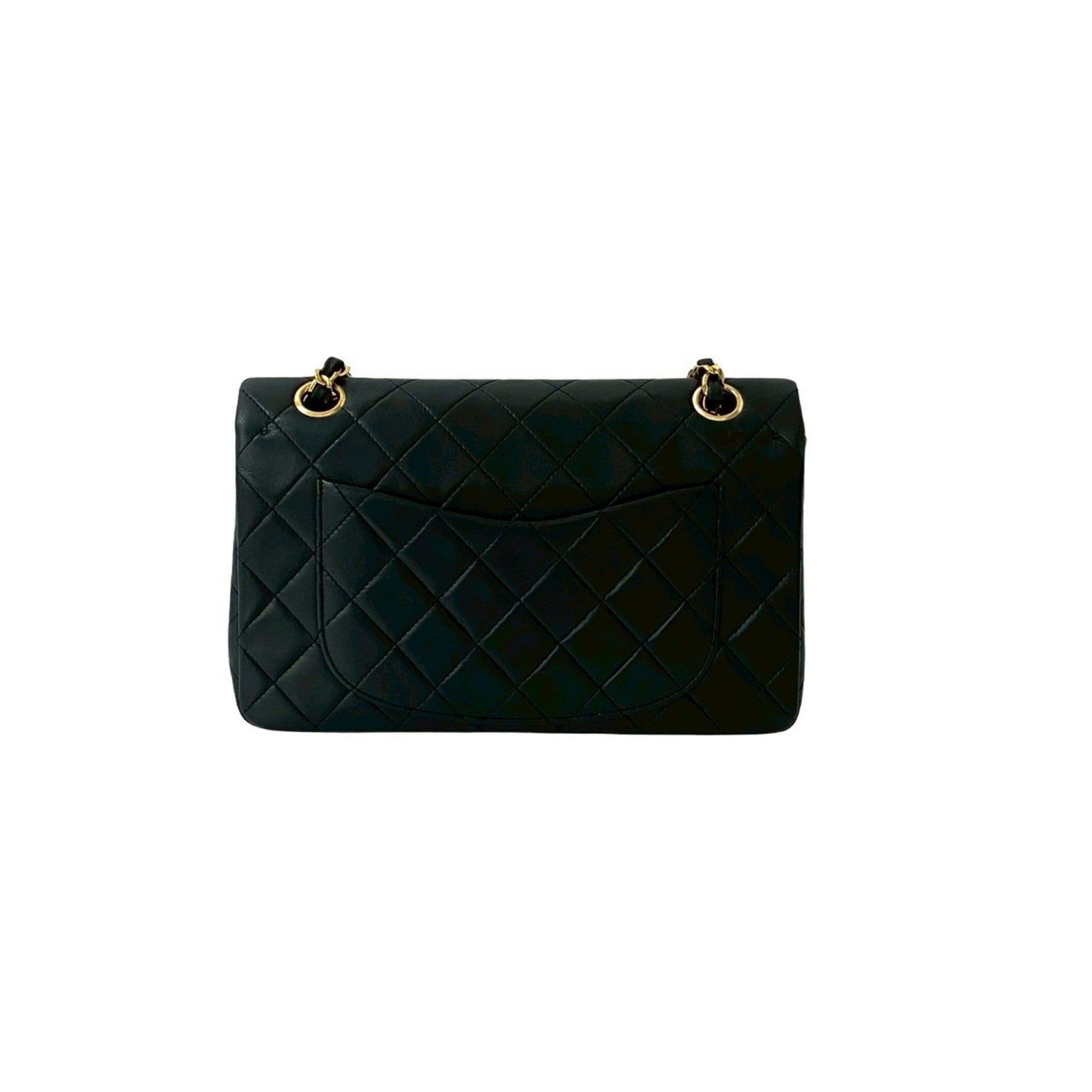 Vintage Classic Double Flap Bag Quilted Lambskin Small