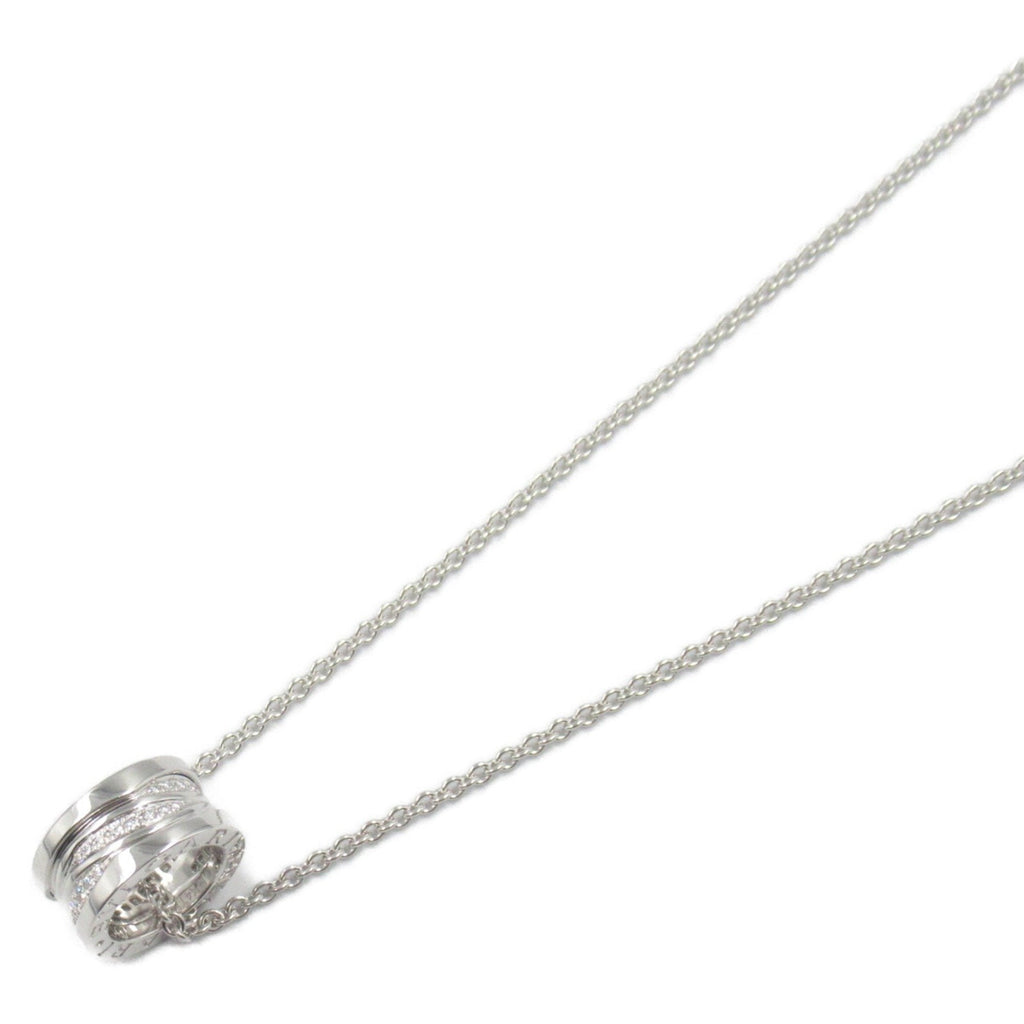 B.Zero1 Pendant Necklace 18K White Gold with Diamond