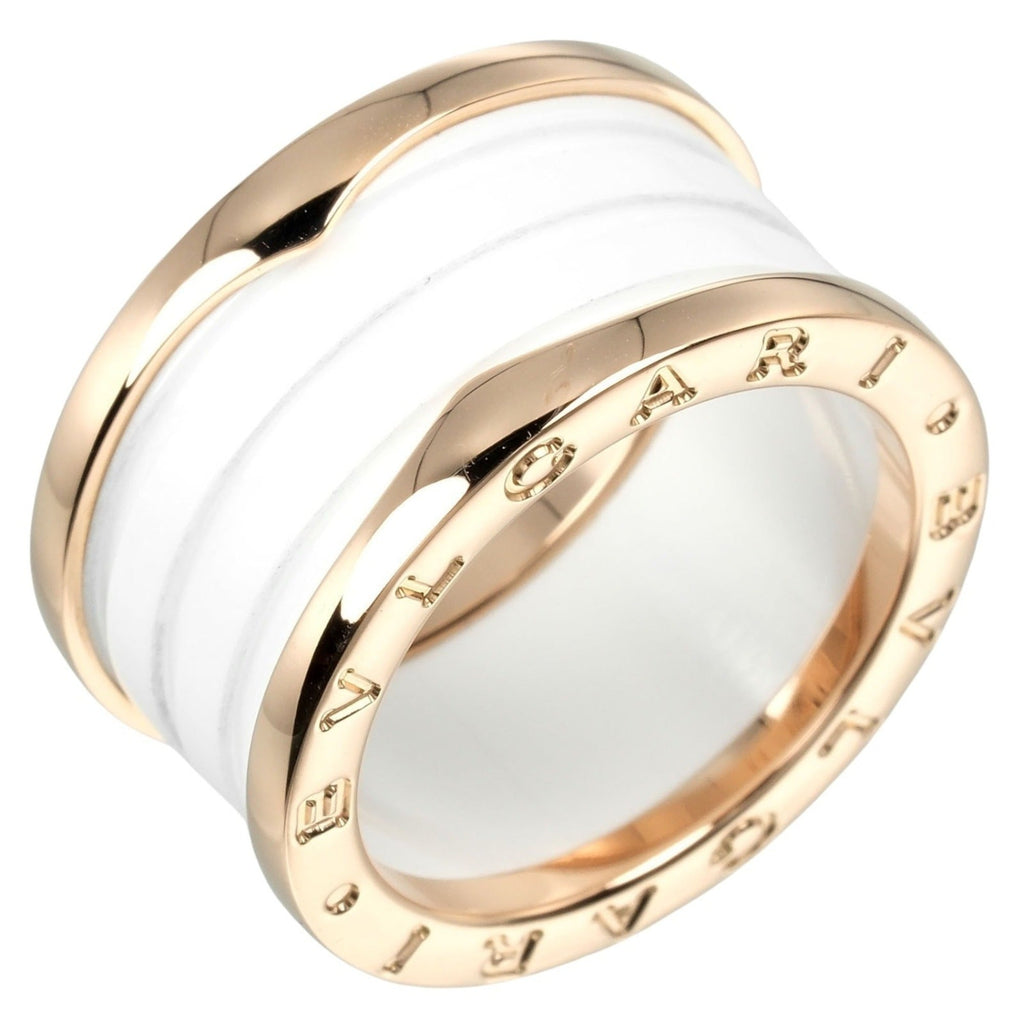 B.Zero1 Ring 18K Rose Gold and Ceramic
