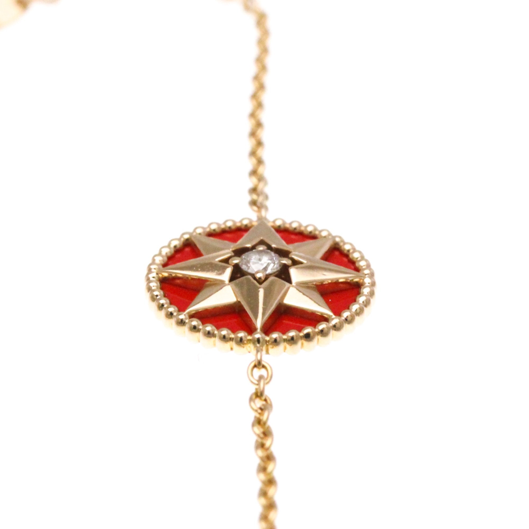 Bracelet 18K Rose Gold With Carnelian