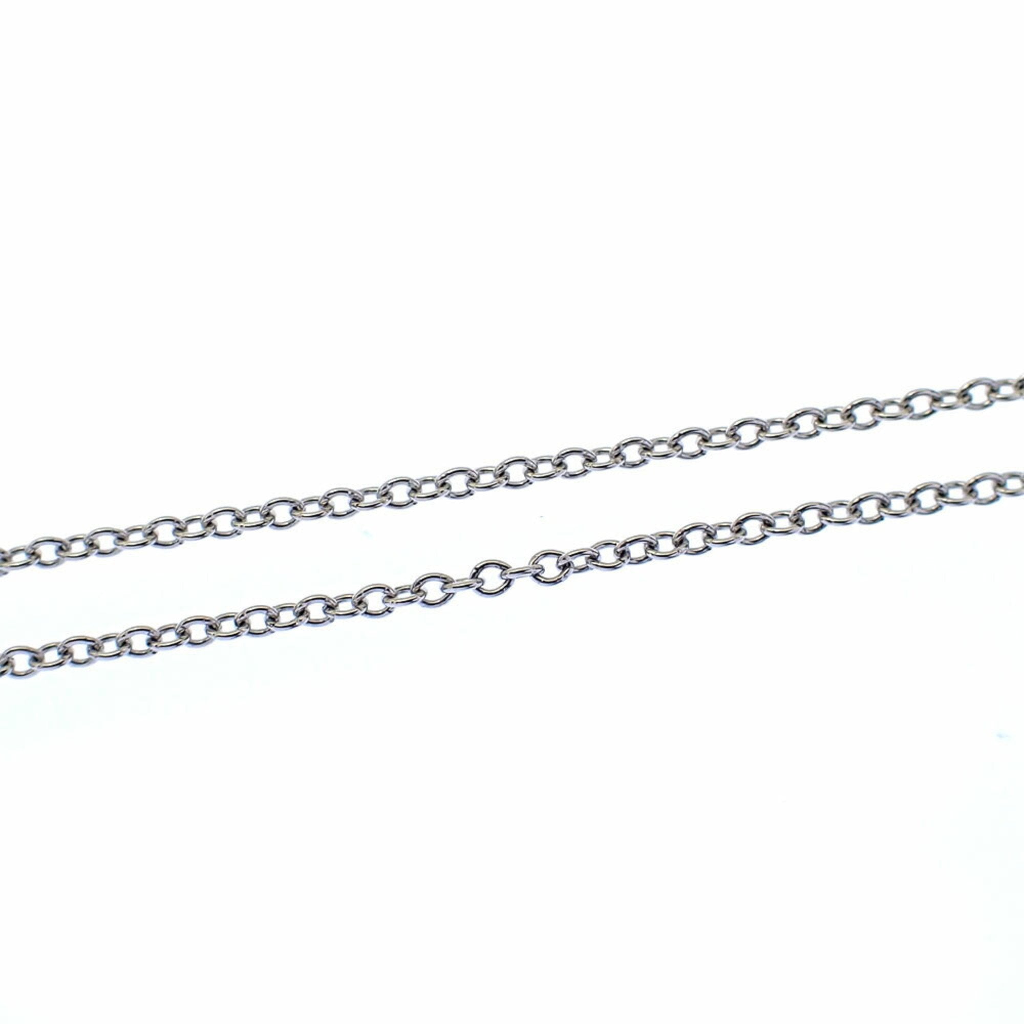 Elsa Peretti Diamonds By The Yard Pendant Necklace Platinum and Diamond