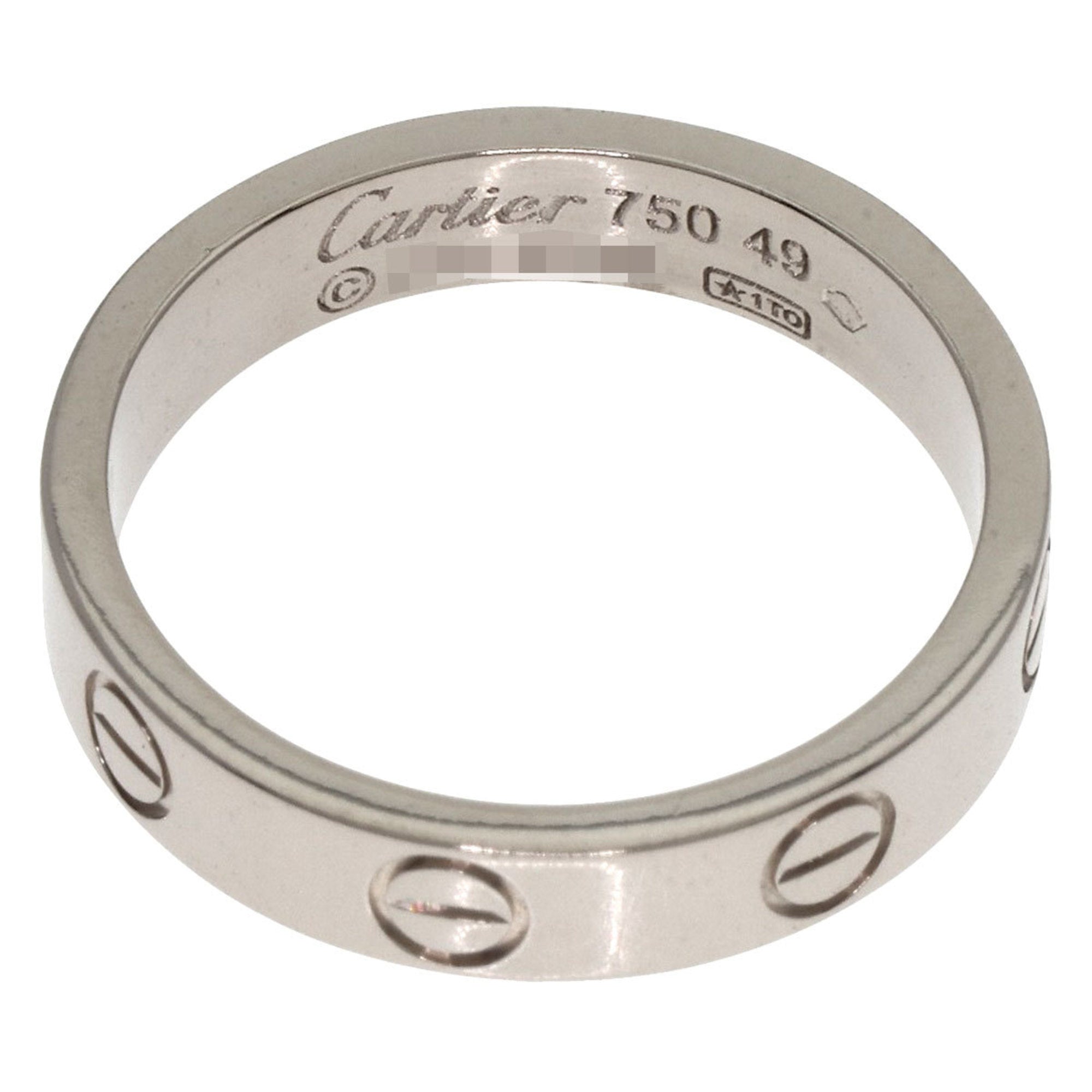 Love Ring 18K White Gold Mini