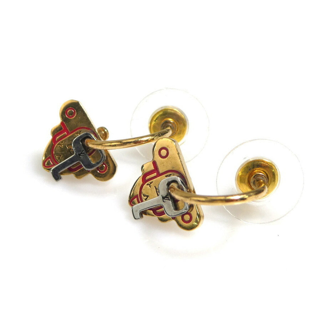 Earrings Gold-Tone Metal