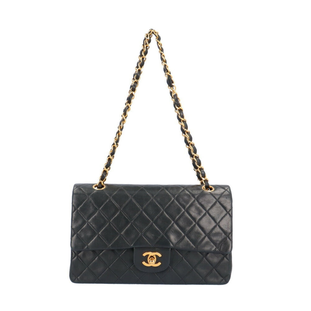 Vintage Classic Double Flap Bag Quilted Lambskin Medium