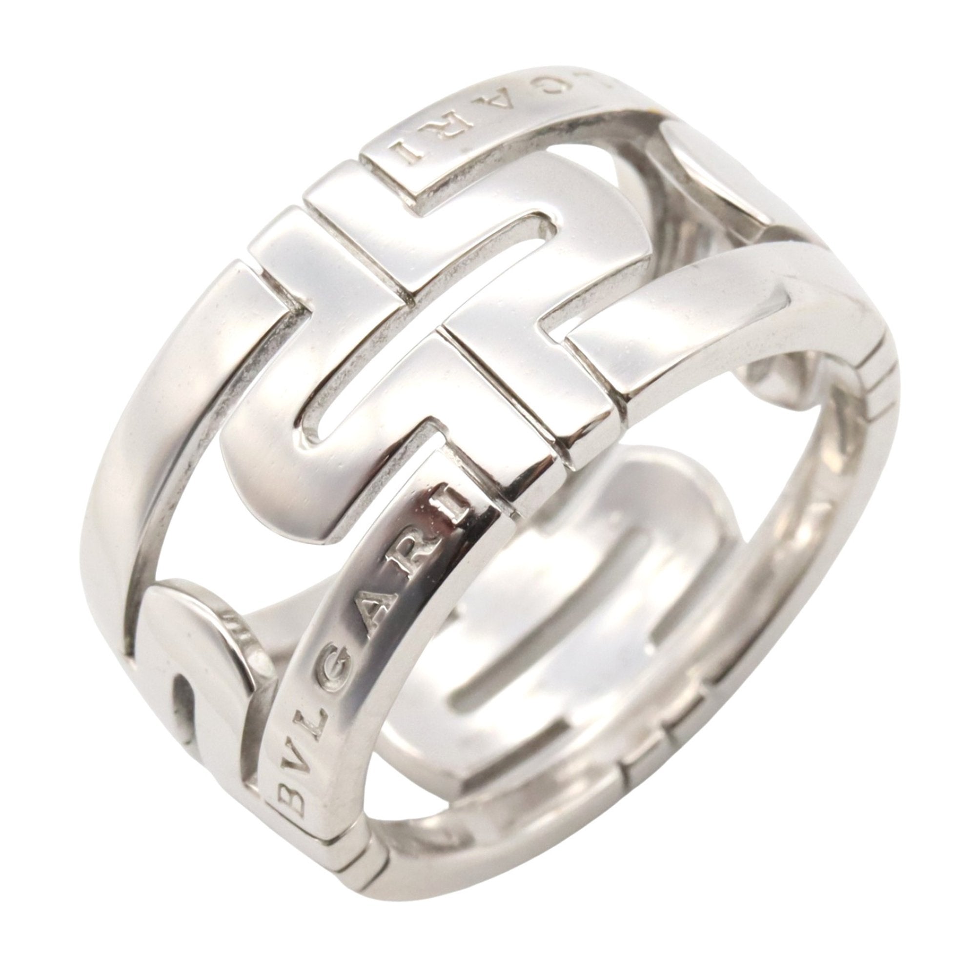 Parentesi Ring 18K White Gold