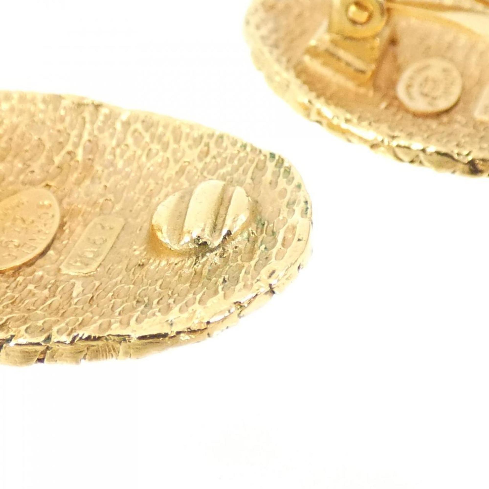 Earrings Gold-Tone Metal