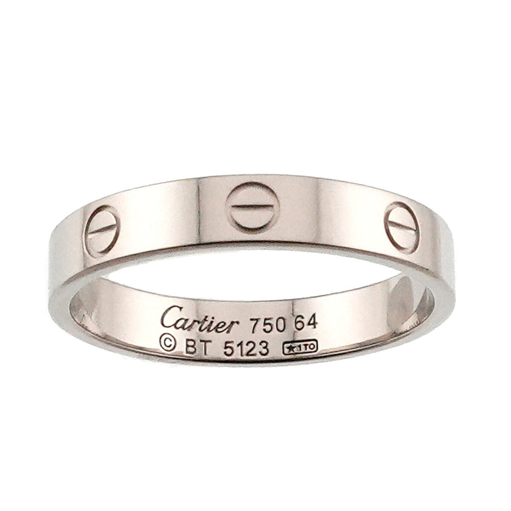 Mini Love Ring 18K White Gold