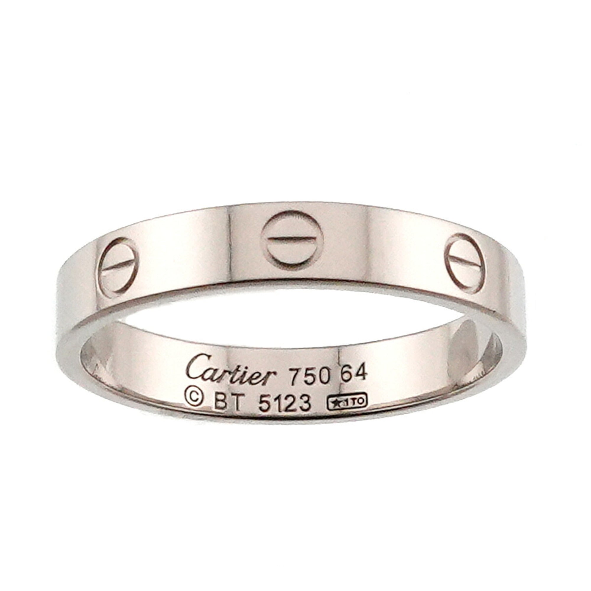 Mini Love Ring 18K White Gold