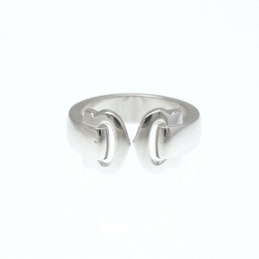 Boucle C2 Ring 18K White Gold