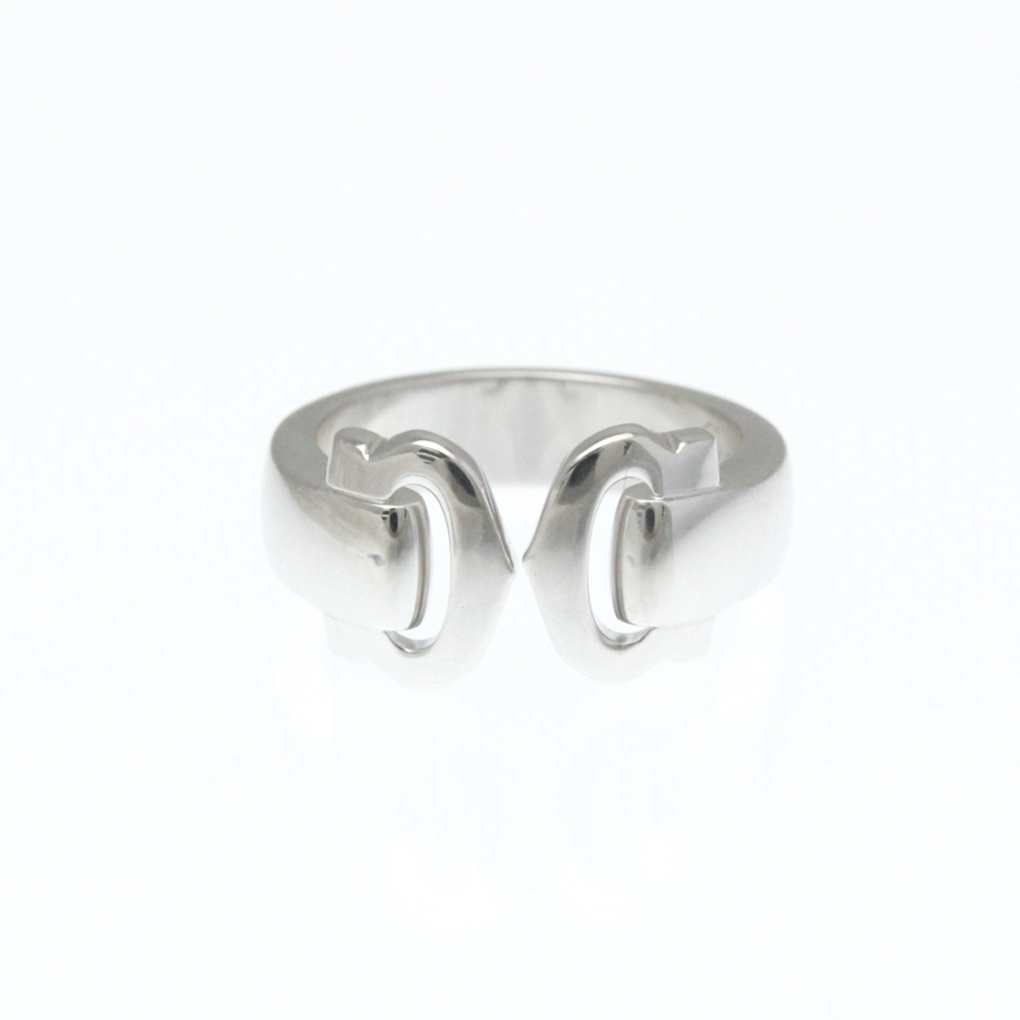 Boucle C2 Ring 18K White Gold