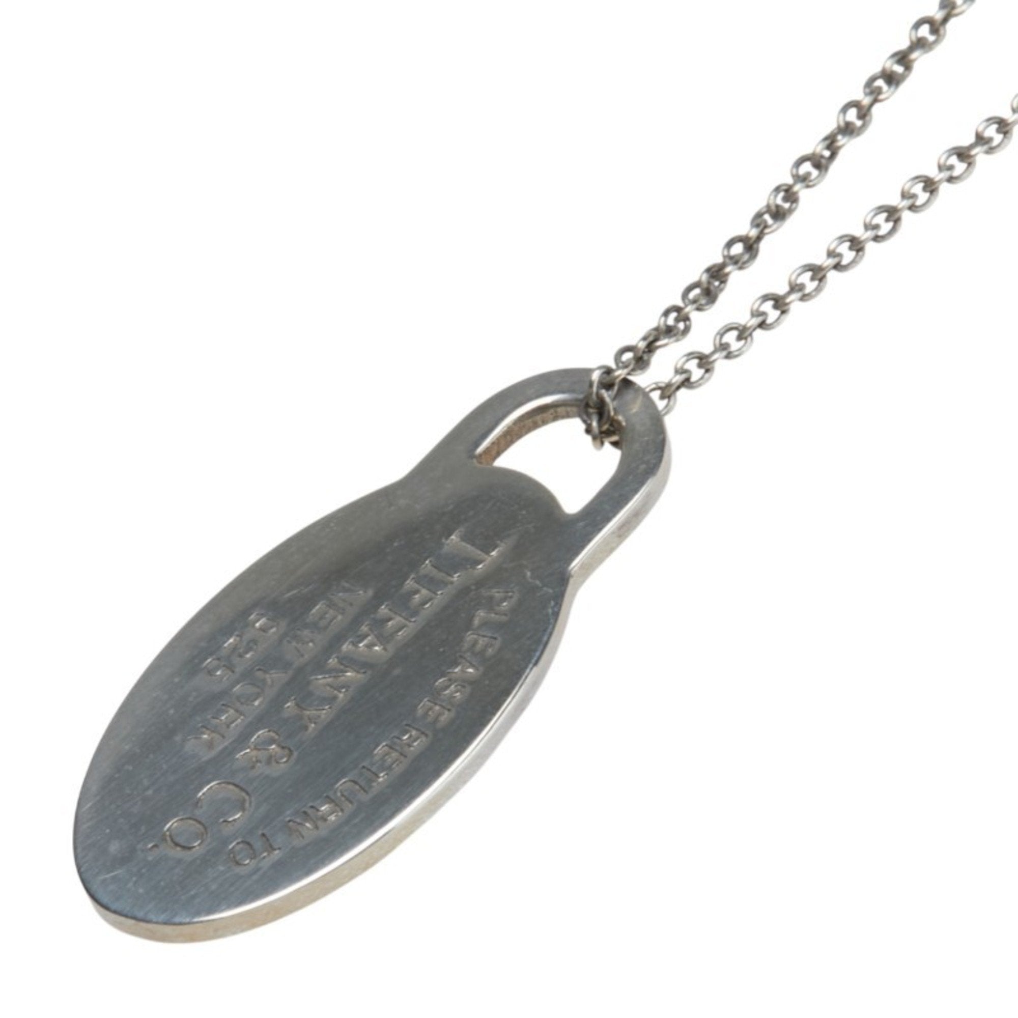 Please Return To Pendant Necklace Sterling Silver