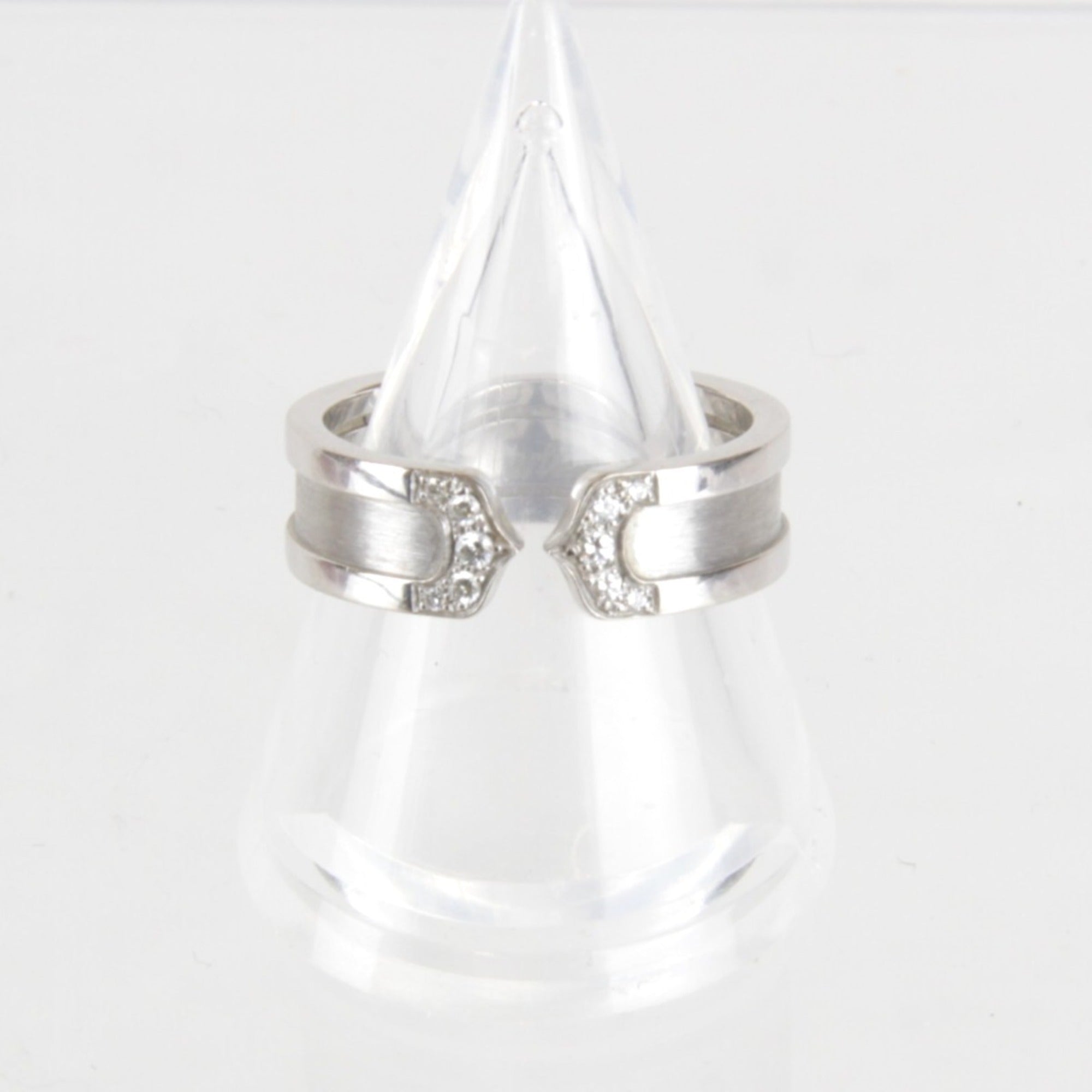 Ring 18K White Gold with Diamond
