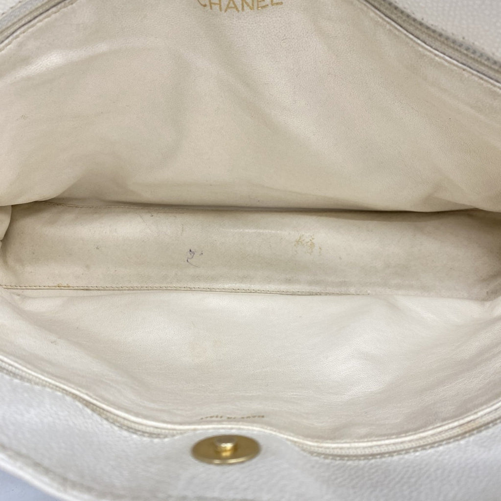 19 Shopping Bag Quilted Leather Medium
