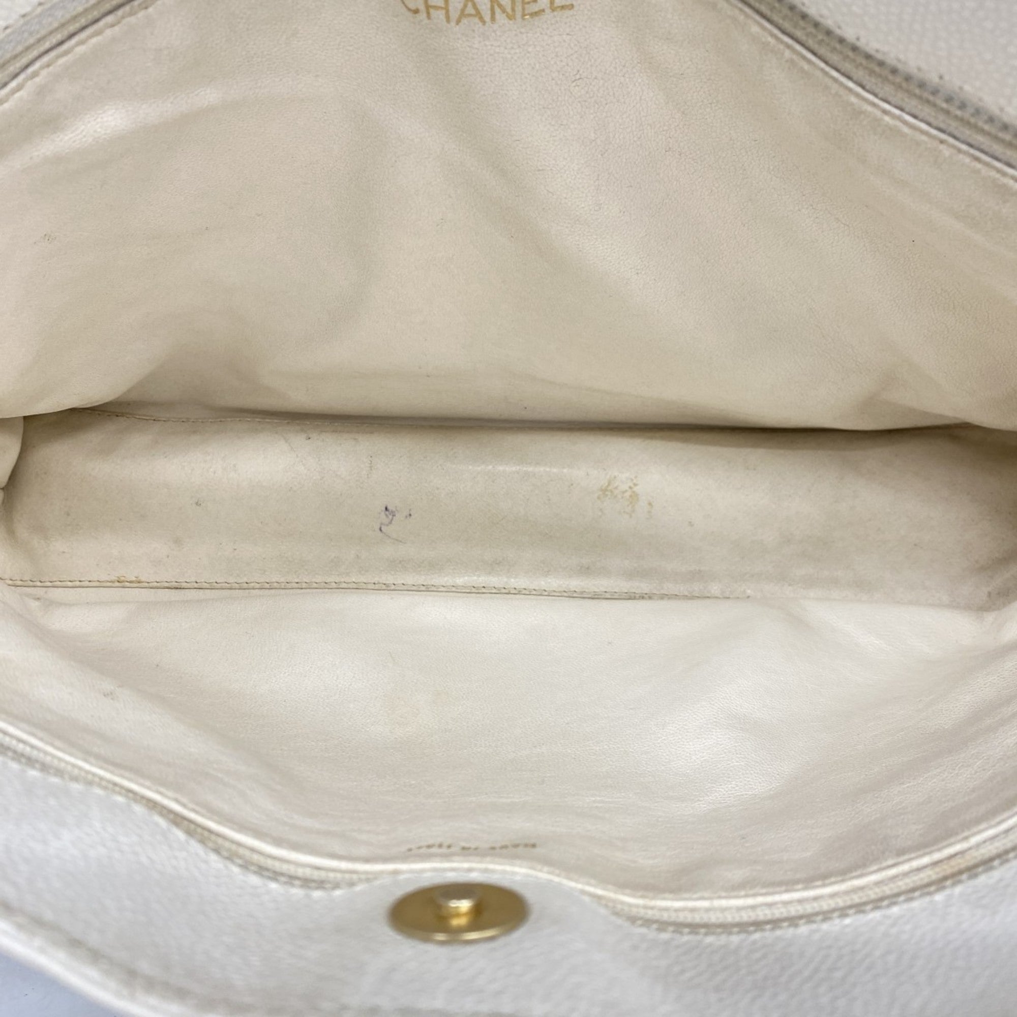 19 Shopping Bag Quilted Leather Medium