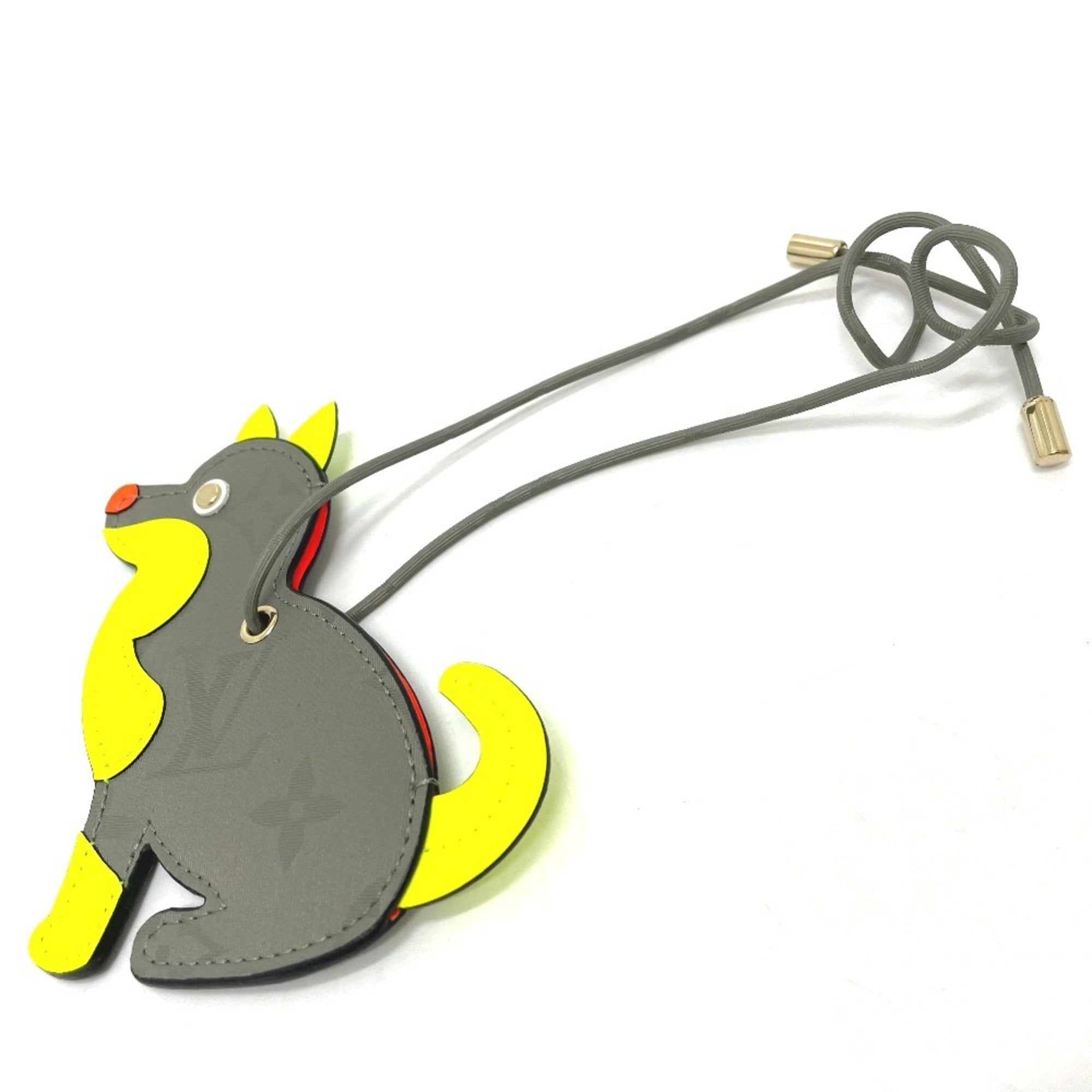 Monogram Charm Monogram Gray Handbag Charm
