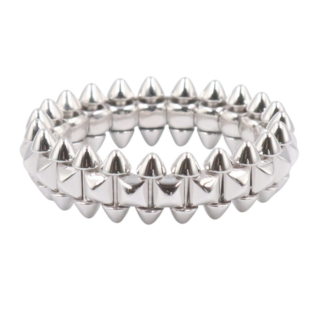 Crushed Ring 18K White Gold