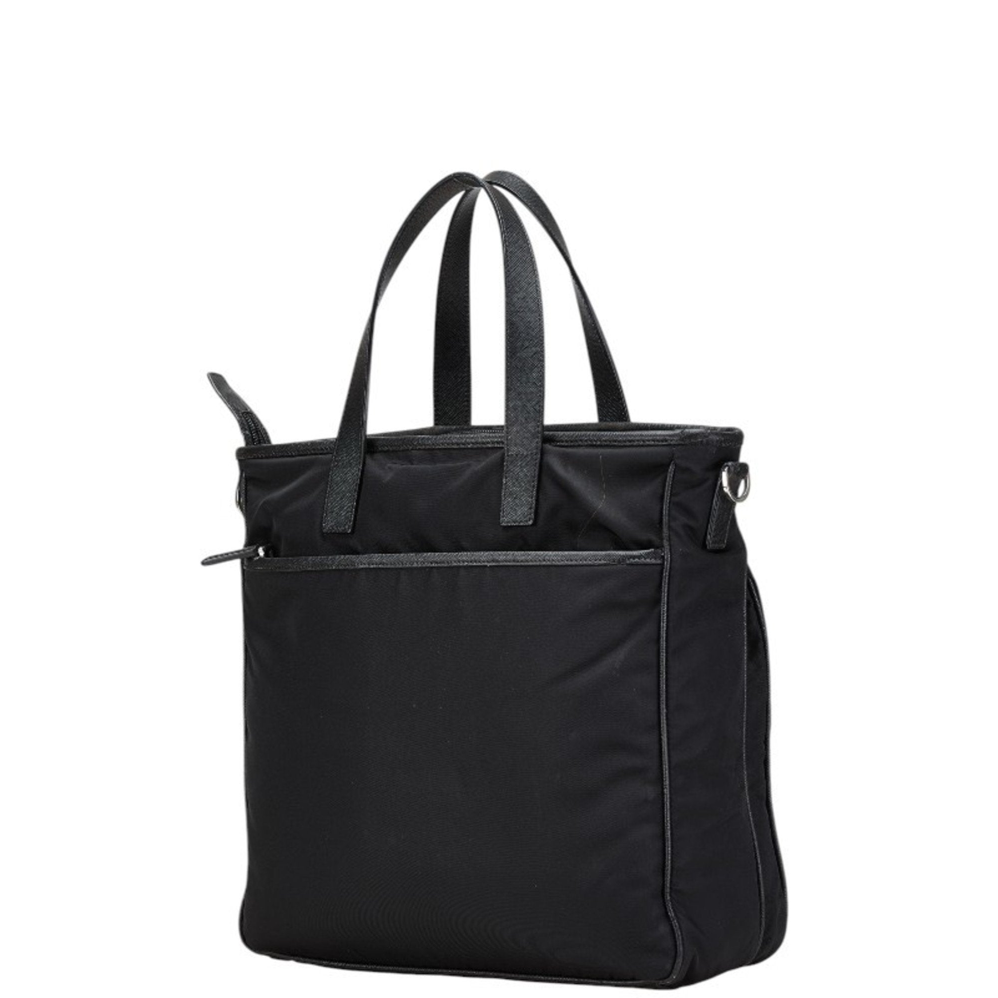 Convertible Front Pocket Tote Tessuto Medium
