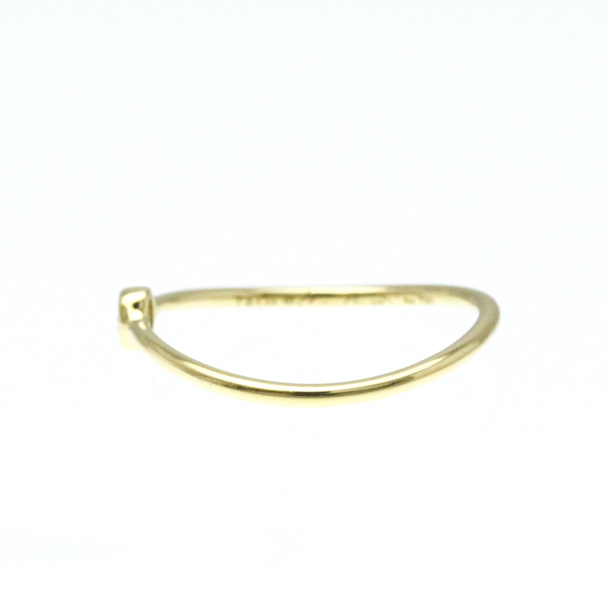 Wave Ring 18K Yellow Gold with Diamond