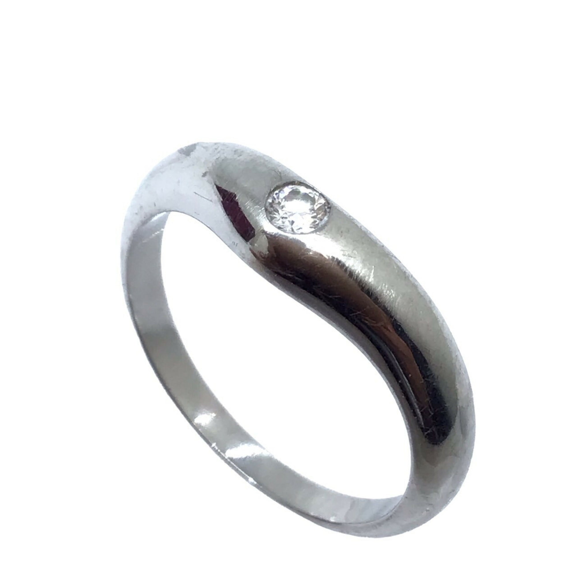 Corona Ring Platinum with Diamond