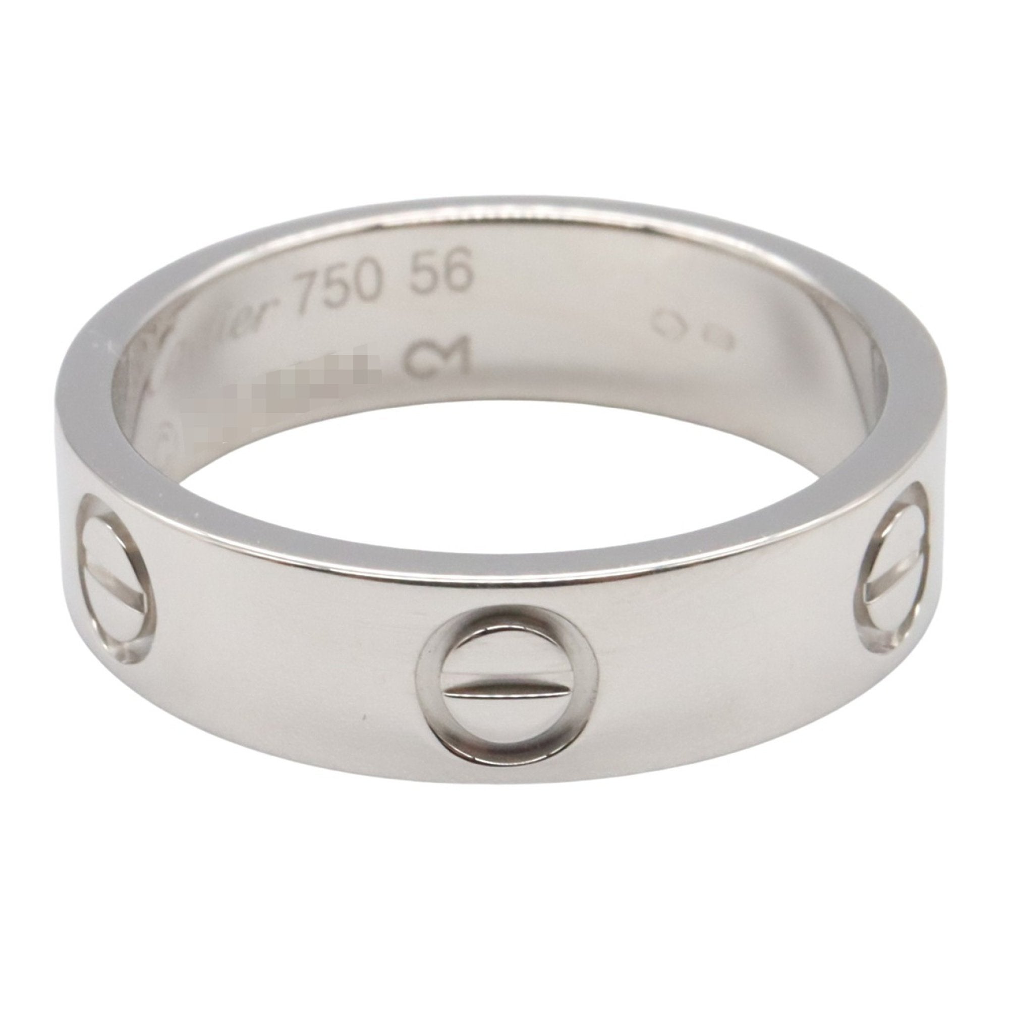 Band Ring 18K White Gold