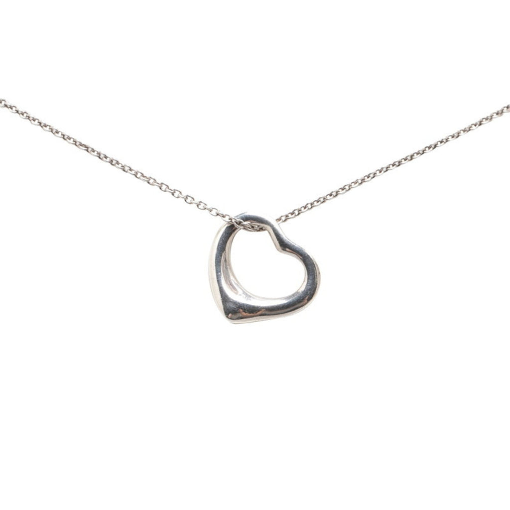 Heart Pendant Necklace Sterling Silver