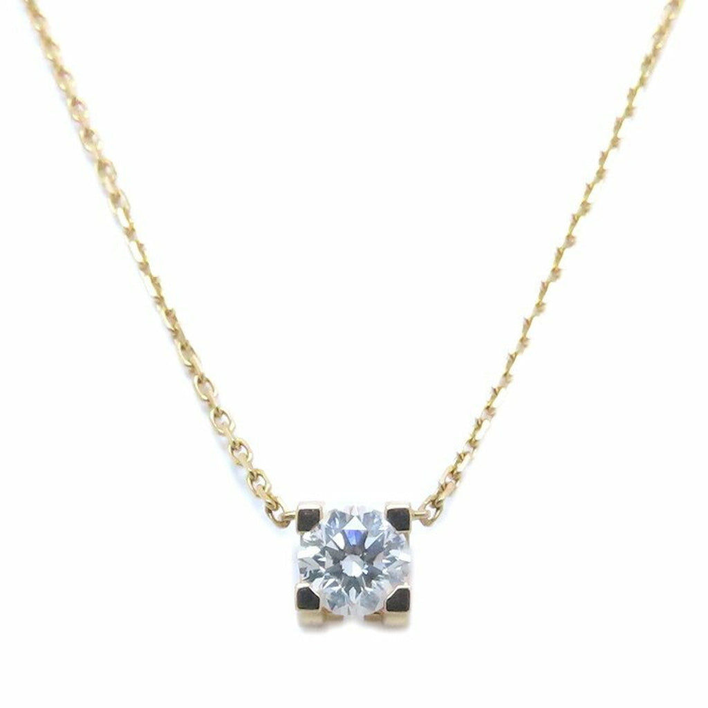 C de Cartier Pendant Necklace 18K Rose Gold
