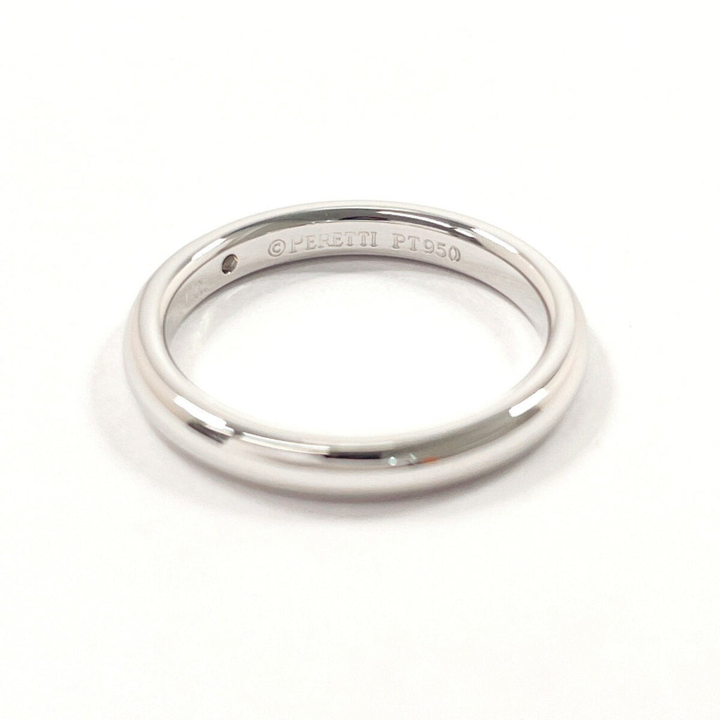 Elsa Peretti Ring Sterling Silver and Platinum