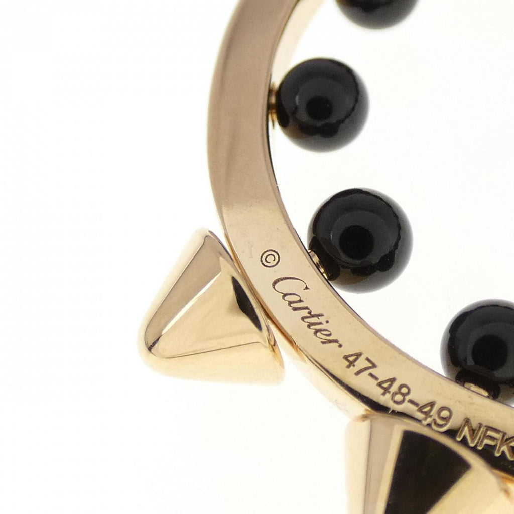 Crash Ring 18K Rose Gold with Onyx