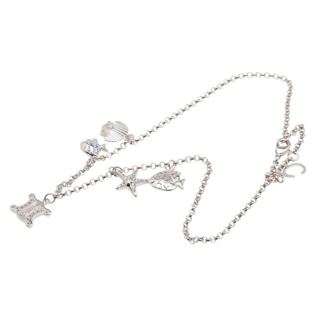 Pendant Necklace With Rhinestone