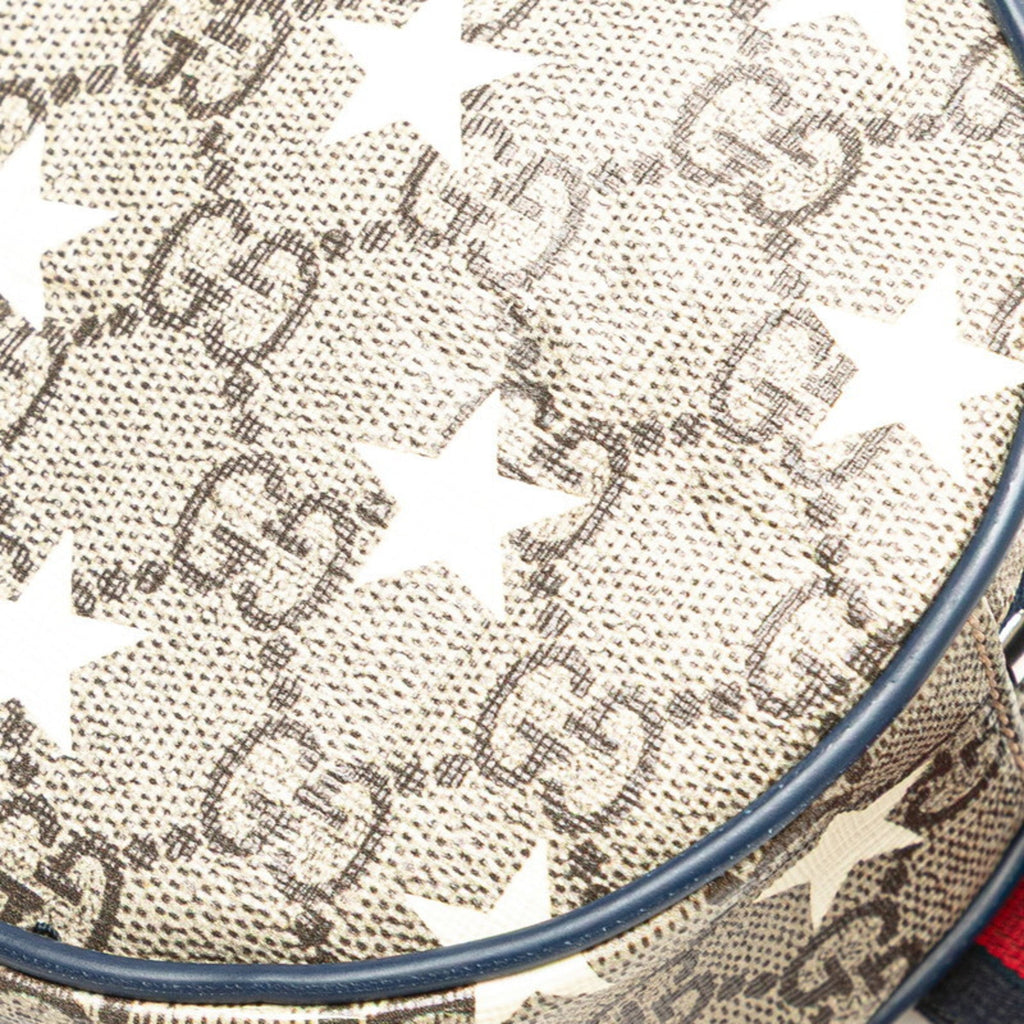 Children's Round Belt Bag Printed GG Coated Canvas