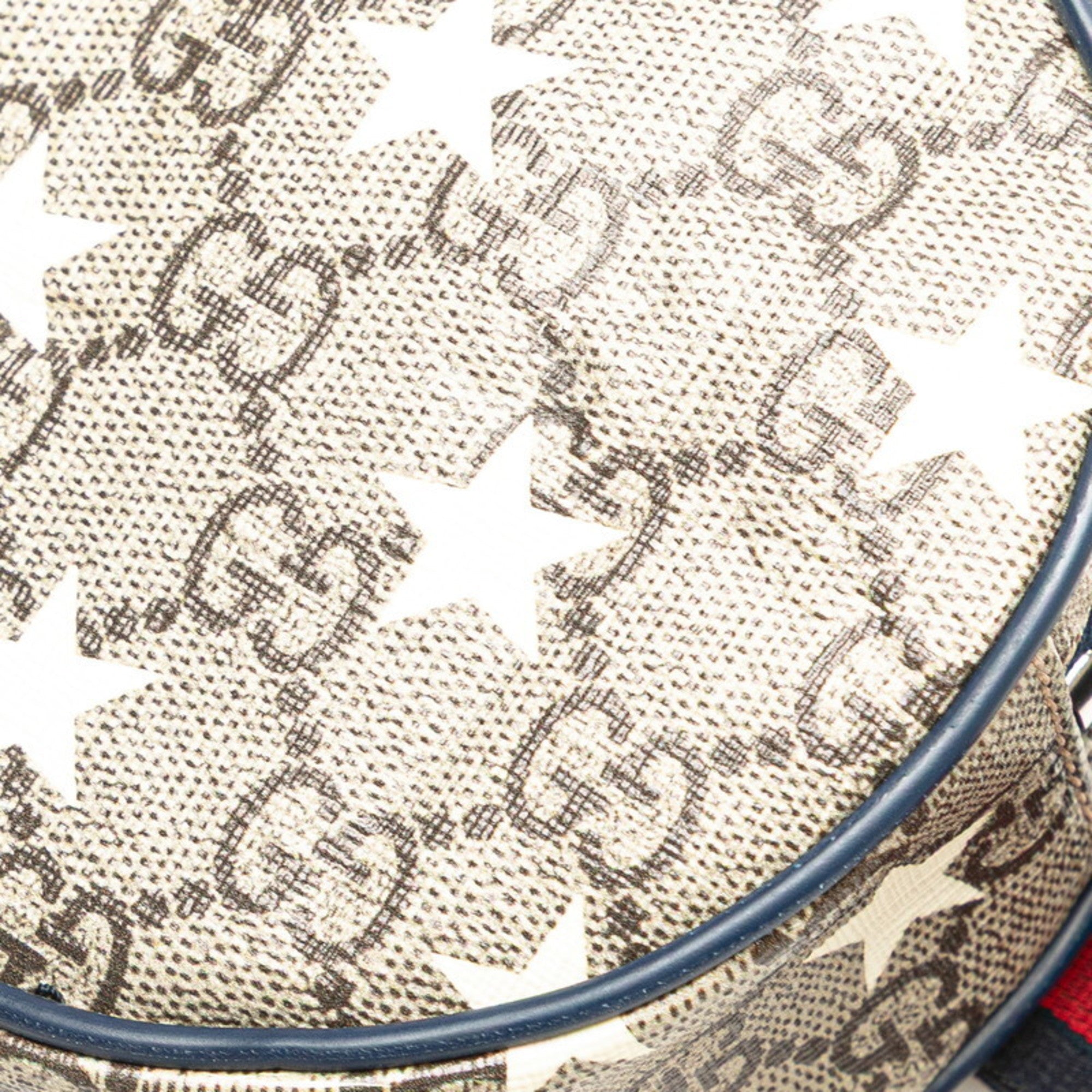 Children's Round Belt Bag Printed GG Coated Canvas