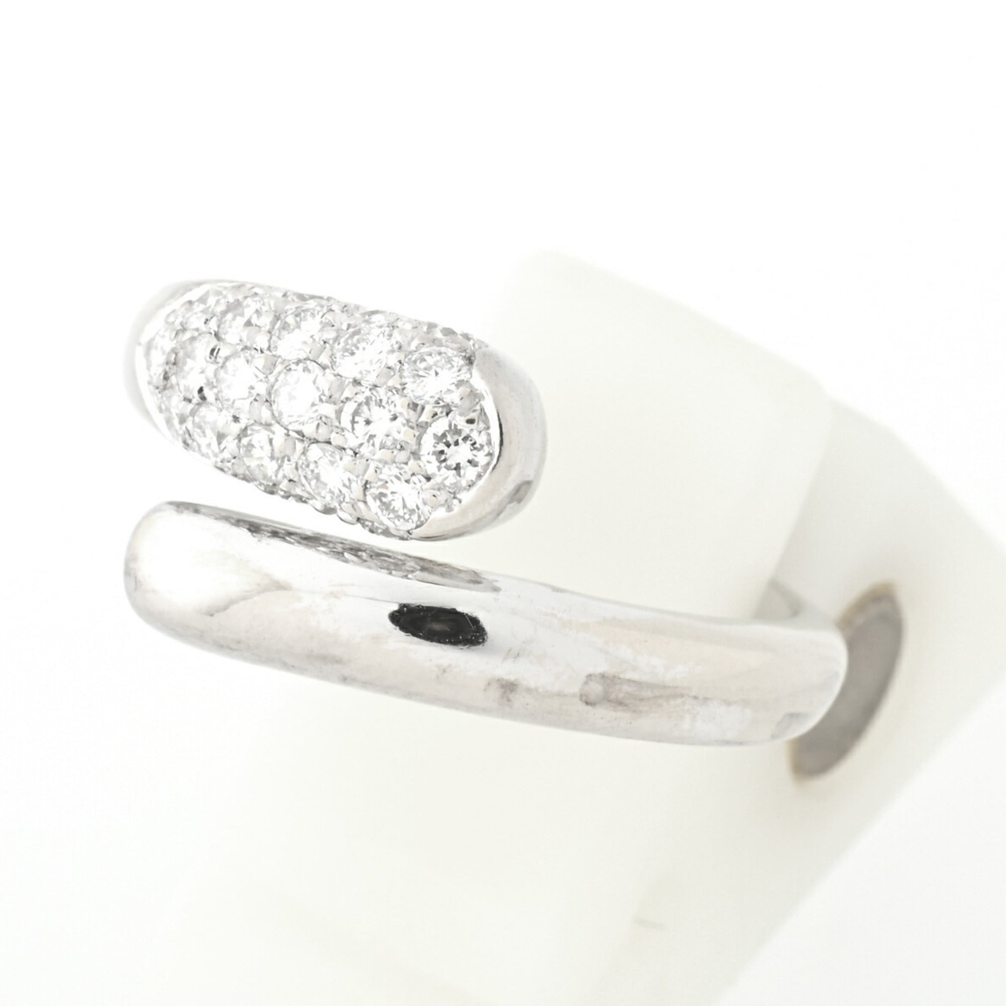 Asto Ring 18K White Gold with Diamond