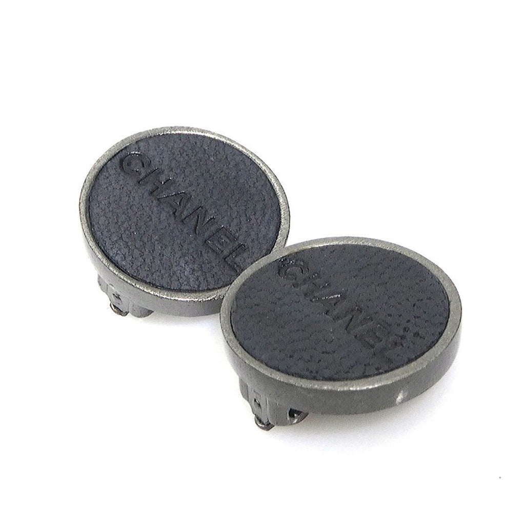 Clip-On Earrings Clip-On Silver-Tone Metal